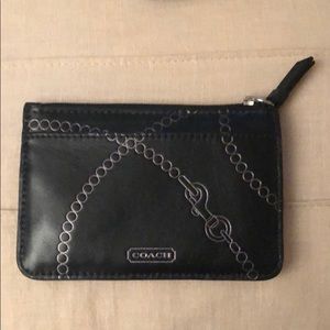 Barely worn Coach small wallet/change purse